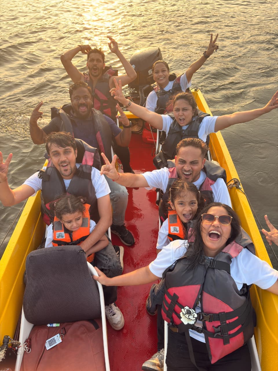 Speed boat in Alleppey backwaters